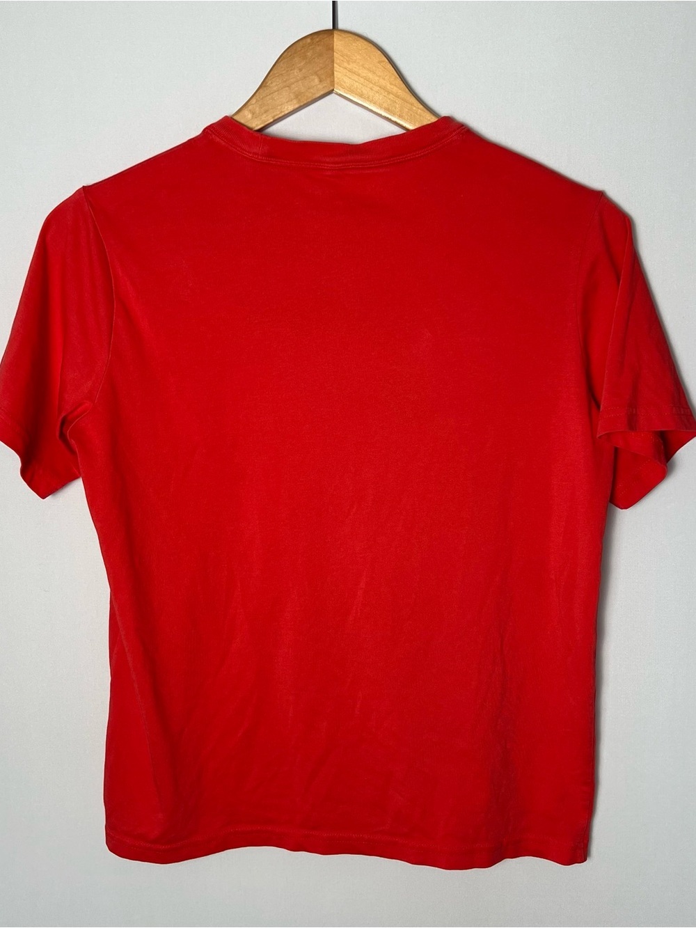Nike Women’s Red Golf Short Sleeve Tee Shirt Large Loose Fit - Picture 2 of 5